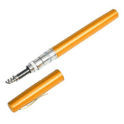 AB91-1.6M Portable Pocket Telescopic Mini Fishing Pole Pen Shape Folded Fishing Rod without Reel