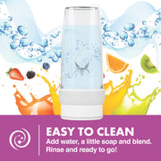 Bionic Blade Smoothie Blender Personal Portable Rechargeable Blender Juicer Protein Mikshake Maker Extra Travel Bottle